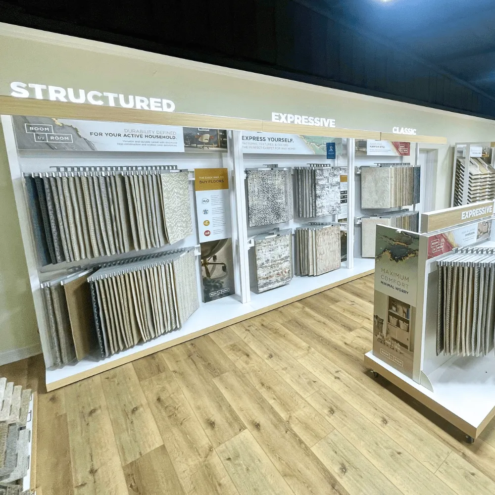 El Campo Carpet Display